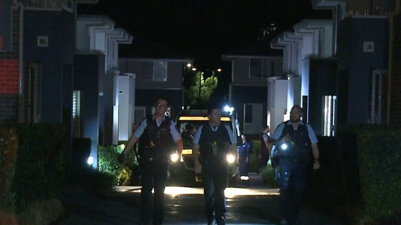 Search for gunmen continues after man shot in leg in Sydney’s west