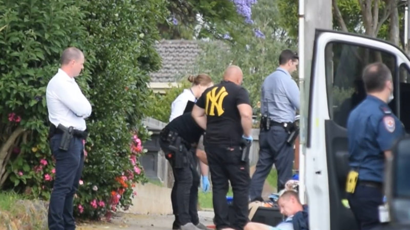 Two charged after three police hospitalised in arrest near Melbourne.