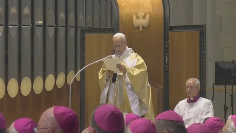 Pope blesses world's tallest church