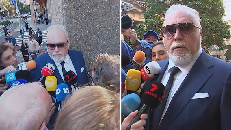 Kyle Sandilands arrives at court over ARN lawsuit
