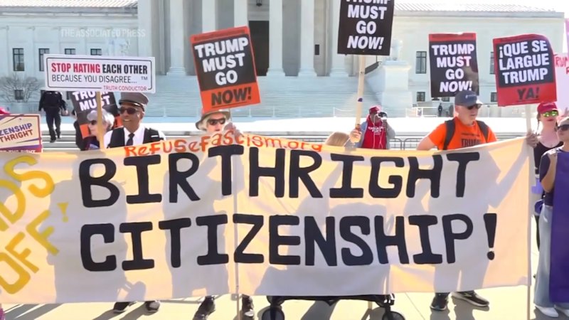 Supreme Court seems likely to reject Trump's birthright citizenship limit