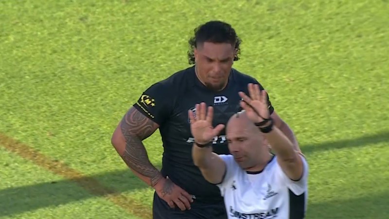 Clark sent to the sin bin