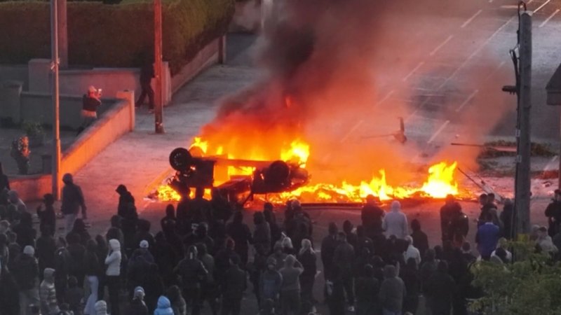 Belfast Community Holds Solidarity Rally Following Anti-Immigration Riots