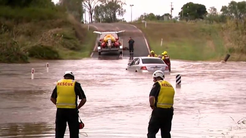 Massive flood clean-up in Queensland