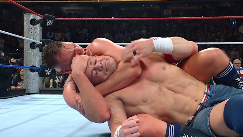 Cena taps out in final WWE match
