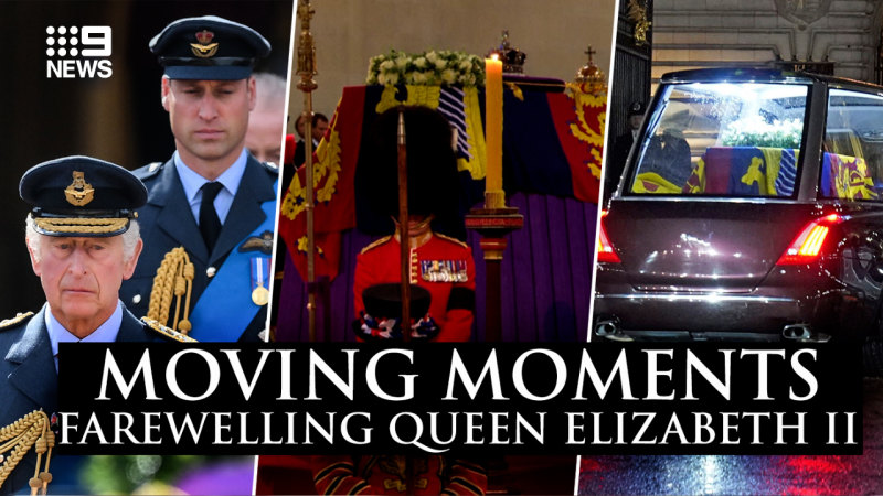 Kraliçe'nin cenazesine giden haftadan hareketli anlar