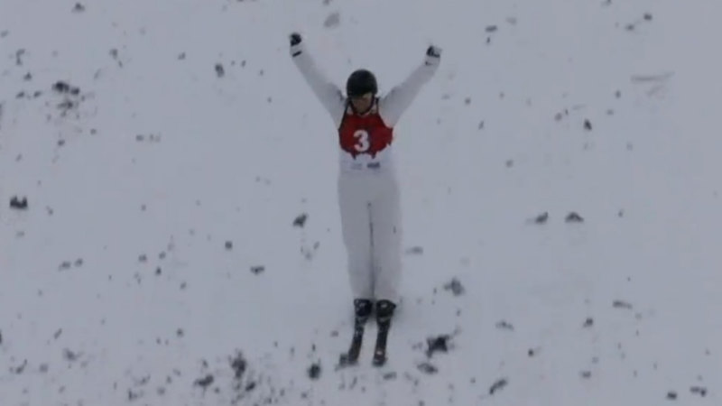 Aussie skiing ace wins double World Cup gold