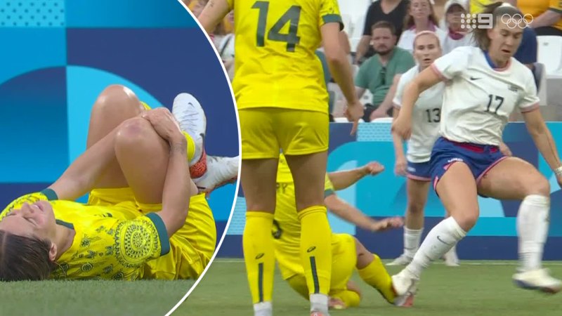 USA star avoids red card after ugly challenge