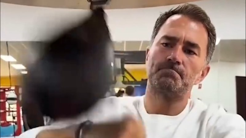 Hearn sends cheeky message to White