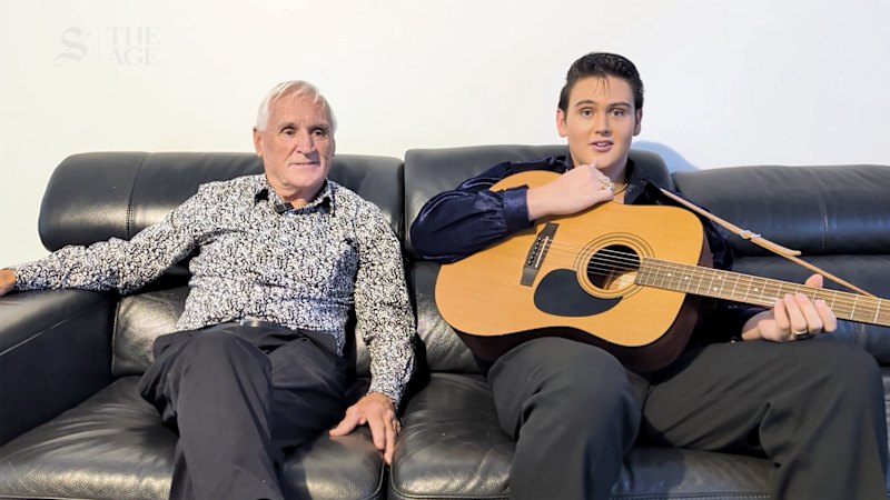 Elvis tribute artist's special bond with his grandfather