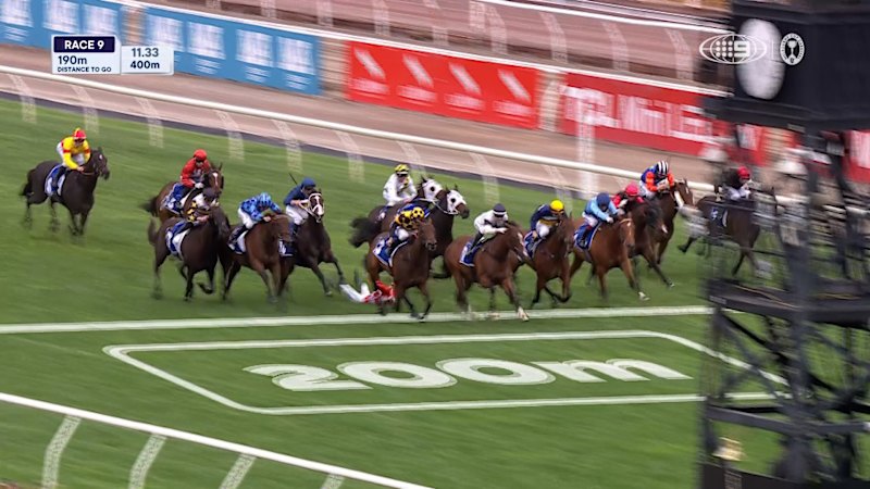 Star jockey suffers nasty fall on Cup day