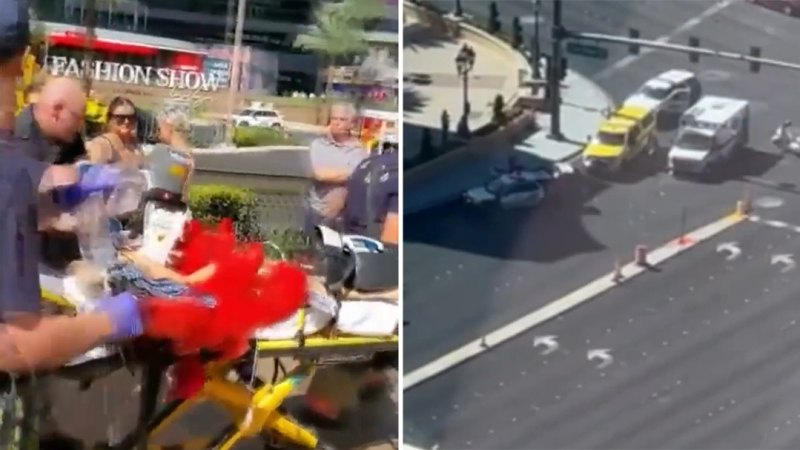 Las Vegas Strip'te meydana gelen bıçaklı saldırıda 2 kişi öldü, 6 kişi yaralandı.