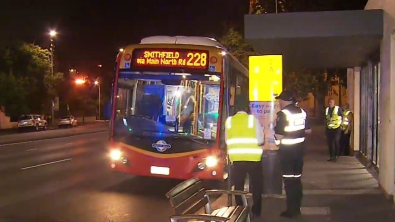 Adelaide bus driver stabbed with scissors in late-night attack