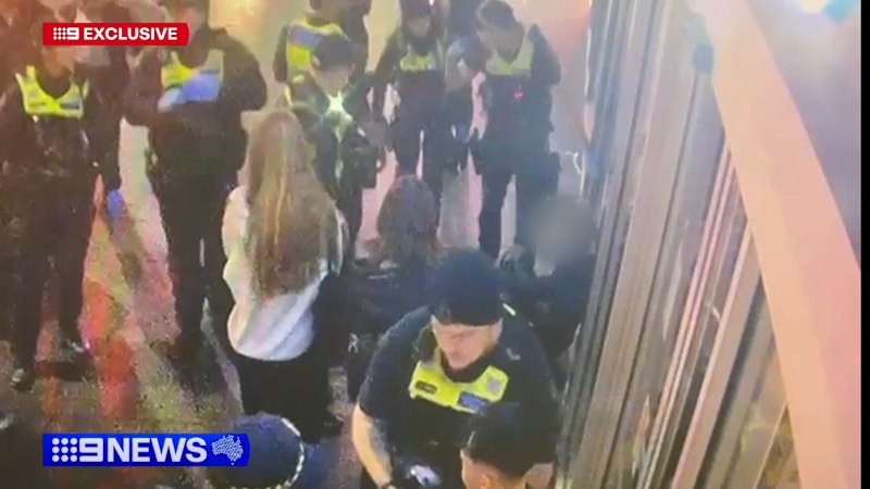 Three stabbed in Melbourne CBD