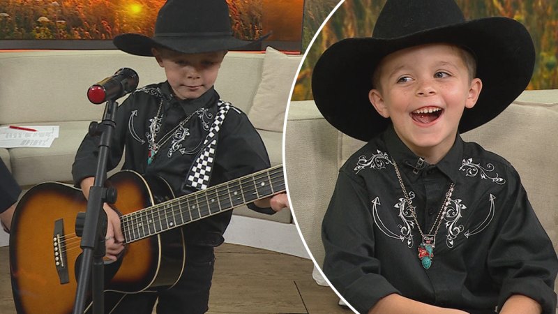 Adorable little boy taking the internet by storm with singing videos