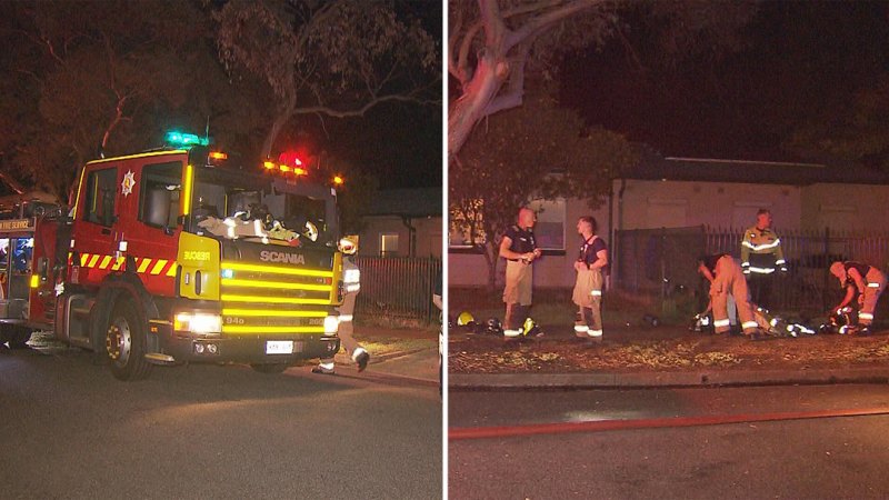 Police investigate suspicious fire at family home in Adelaide