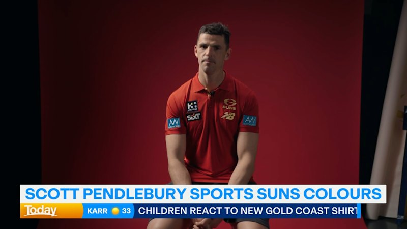 Pendlebury's kids react to new kit