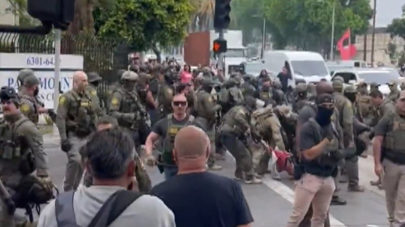 Trump orders National Guard to deploy in LA amid clashes