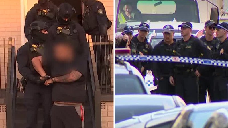 Two men charged over Sydney murder