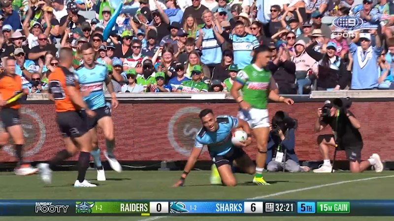 Iro slips through for 'training gallop' try