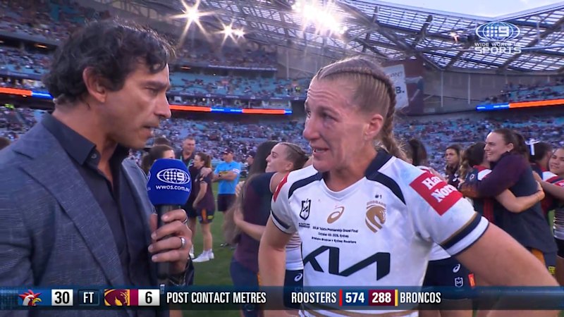 Brigginshaw emotional as curtain falls on epic career