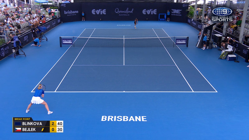 Brisbane International Highlights: Anna Blinkova v Sara Bejlek