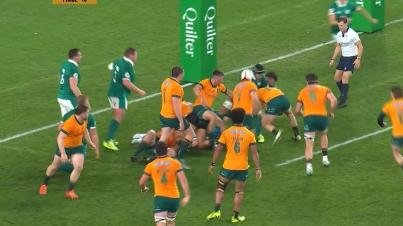 Len Ikitau z zadetkom odgovoril za Wallabies