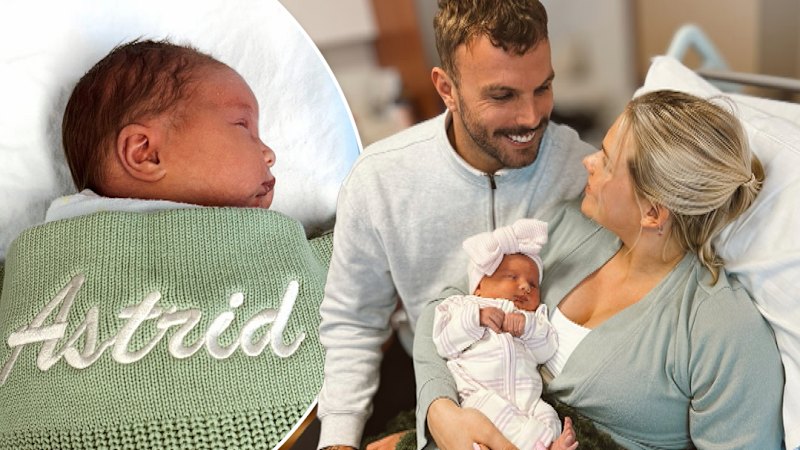Kyle Chalmers and Ingeborg Løyning welcome first child