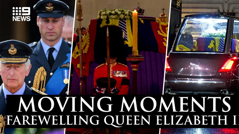 Moving moments from the week leading up to the Queen's funeral