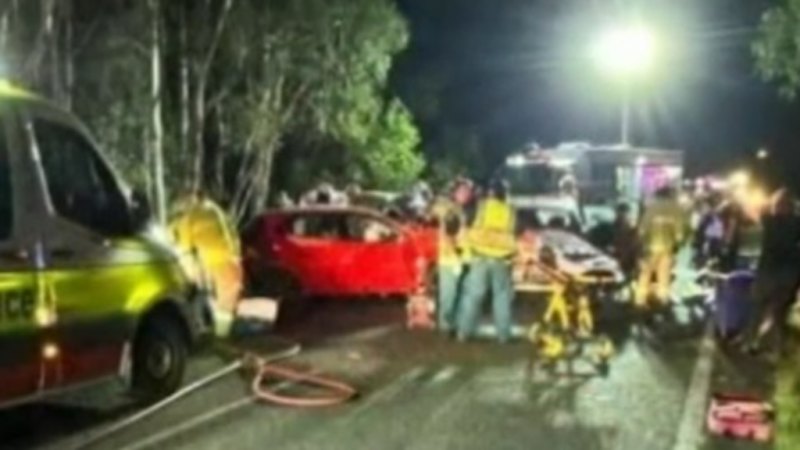 Teen behind wheel of car that triggered four-car smash