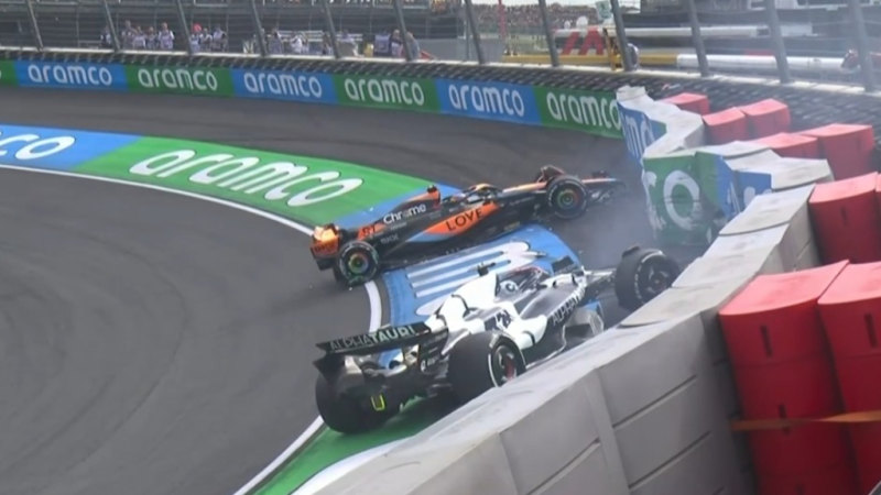 Aussies crash out of F1 practice