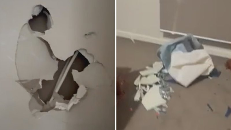 Rental home trashed by group of teenagers in Melbourne