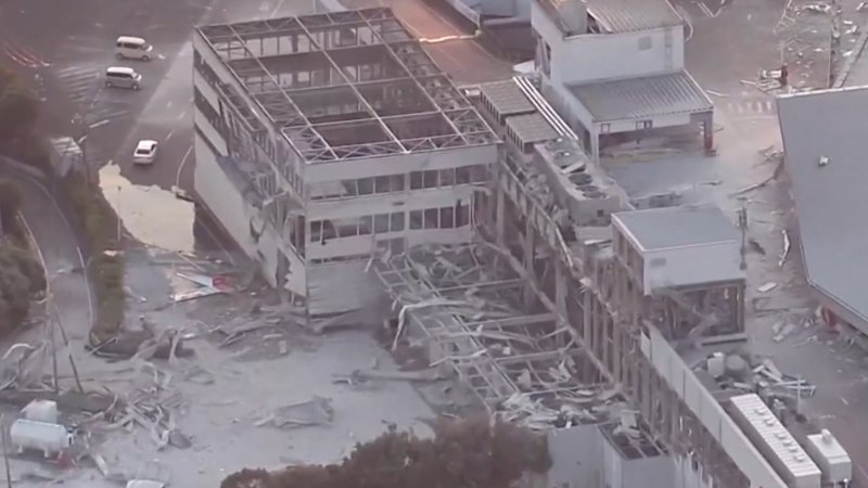 Major earthquake hits Japan