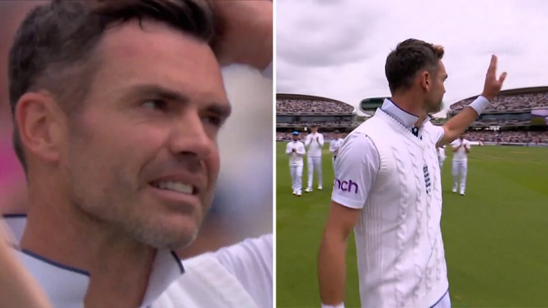 Anderson bids farewell to Lord's crowd