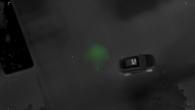 Moment teens in allegedly stolen car cornered by police after harrowing Port Melbourne brawl