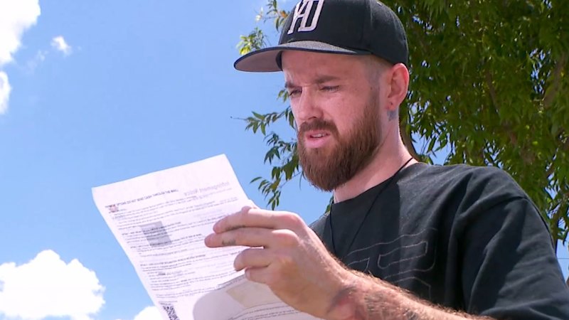 Queensland man fined for parking on friend’s lawn