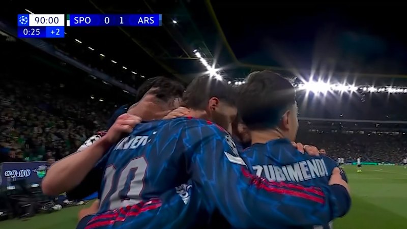 Arsenal escapes in stoppage time