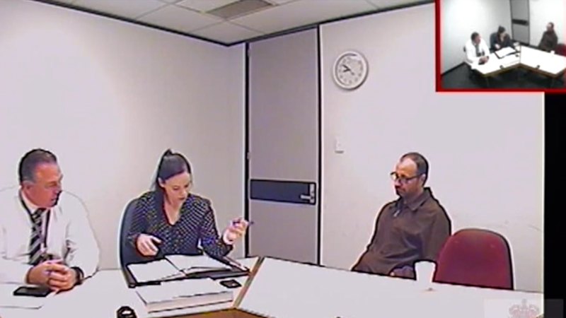 Mark Waden interviewed at Redcliffe Police Station