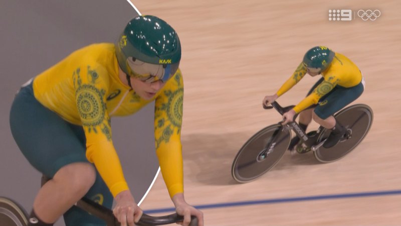 Aussie sets new national record in velodrome