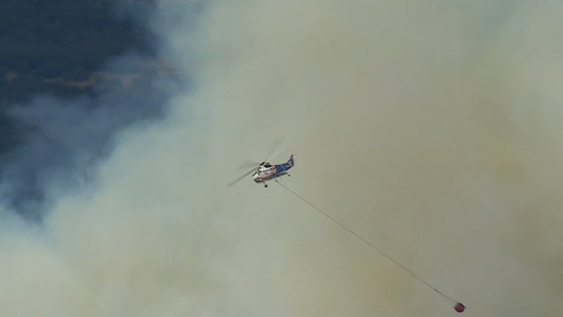 Hot, dry, windy conditions spark fires across Victoria
