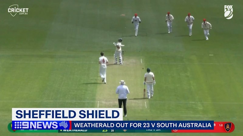 Weatherald's short-lived Ashes audition