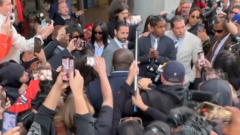 A$AP Rocky thanks jury, God after not guilty verdict