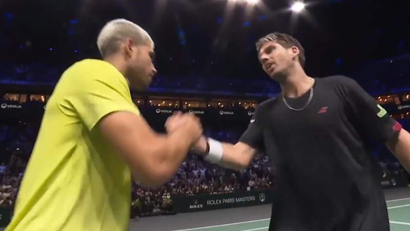 Alcaraz stunned by Norrie