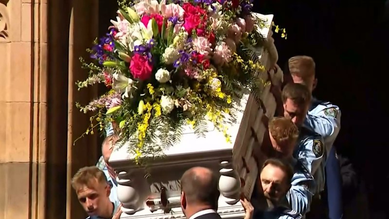 Hundreds gather to honour young officer killed on duty