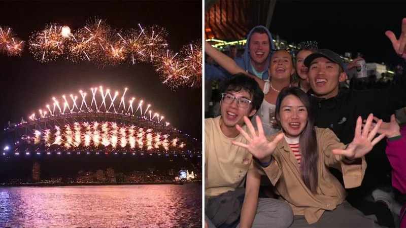 Sydney’s New Year’s Eve celebrations lead the world