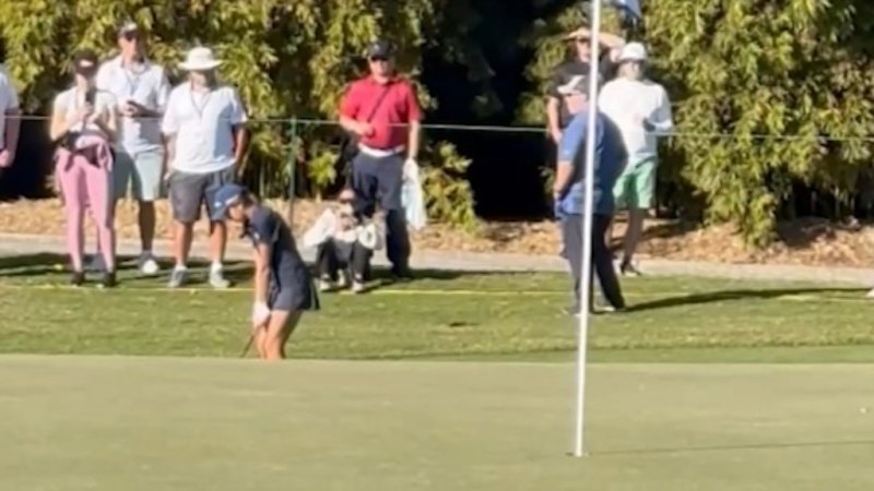 Trumpova vnukinja Kai Trump na svojem debiju v LPGA zasedla zadnje mesto