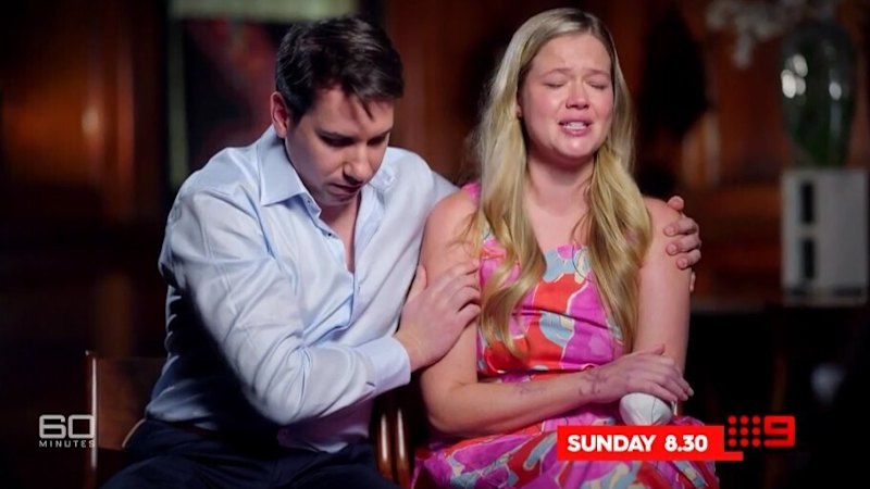 Shark survivor's emotion interview