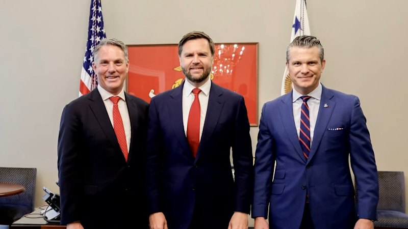 Deputy PM meets with Trump’s defence cabinet