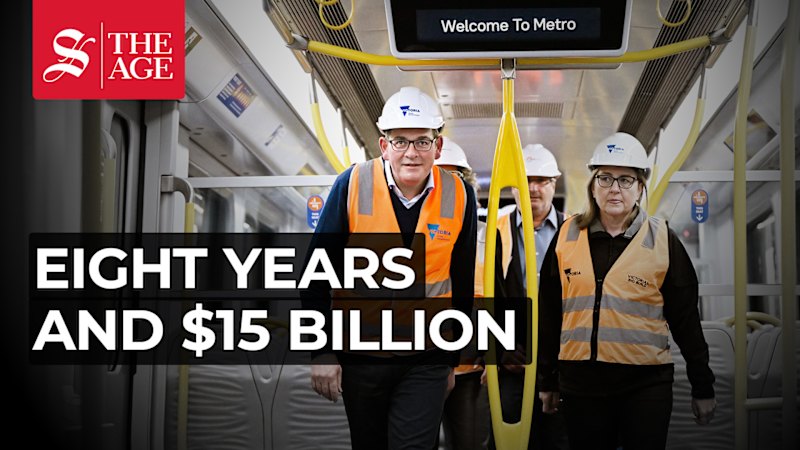 Melbourne odprl Metro Tunnel po osmih letih gradnje