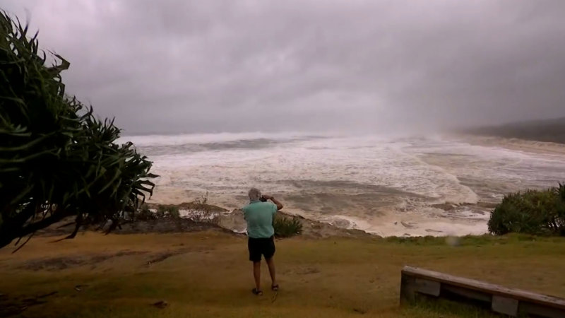 Stradbroke Island braces for Cyclone Alfred